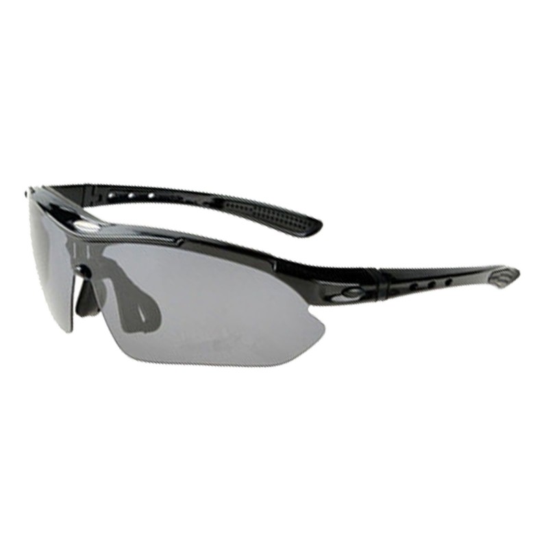 Cycling Sunglasses UV 400 Protection Clear 4 Replaceable Lens Sports