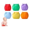 Pañales Ecológicos Reutilizables Pack 6 6 Insertos Bluelander Ajustables