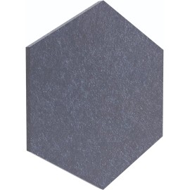 Luxor RCLMHEX092 Reclaim Stick-On Decorative Acoustic Panels - Storm Blue 6-Pack