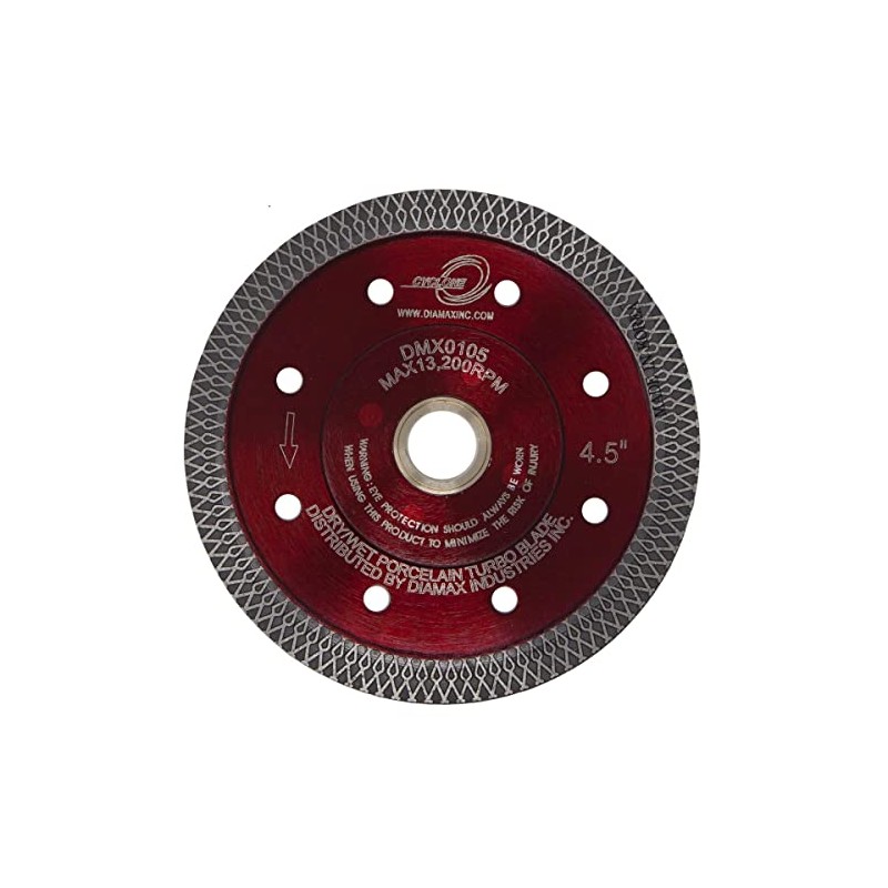 4.5" Cyclone Mesh Rim Diamond Blade for Porcelain
