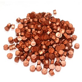 Wax Octagonal Wax Seal Stamps, Pack of 500 Sealing Wax Beads, for Vintage Sealing Wax and Letter, Invitations, Cards, Package Gift (Gold Bronze, 500)