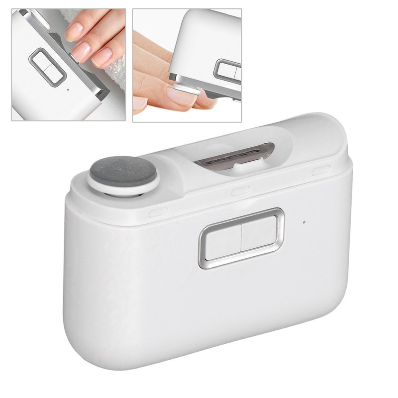 Electric Nail Clipper 2 in 1 Nail Clipper File Portable