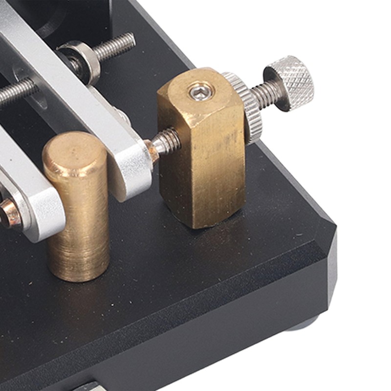 Morse Code Key Double Paddle Automatic CW Shortwave Telegram Tapper