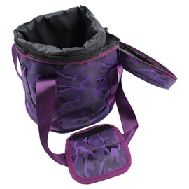 Padded Crystal Singing Bowl Case,Singing Bowl Case with 2 External Pocket Dual for Yoga Chakras Healing Mindfulness (8in Camo )