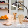 20 pcs Cuticle Pusher Nail Art Cuticle Orange Wood Sticks