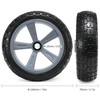 10 Inches Puncture Proof Kayak Trolley Tire Wheel, 330lbs Capacity,