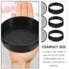 Angoily Plastic Sifting Pan, Soil Sieve Set, Round Mesh Garden