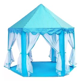 Molin  Castillo Azul Princesa Fácil De Armar Casa De Campaña Niños