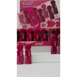 Set De 8 Labiales Efecto Mate Líquidos Cobertura Total Tonos                                                                                          