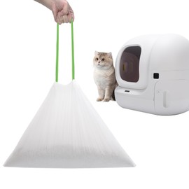 Cat Litter Bags Liners for PET KIT PuraX/Meo*Want, 67 Count Drawstring Smart Self-Cleaning Box Bags Replacement Cat Waste Drawer Bags, Leak-proof Disposable Pet Kitty Poop Bag Trash Bag 21" * 15.7"
