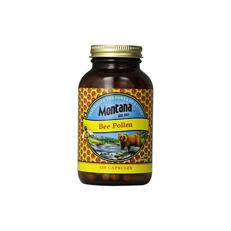 Honey Gardens Bee Pollen, Capsule (Btl-Glass) | 580mg 150ct