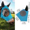 Horse Fly Mask with UV Protection - Breathable and Soft