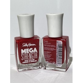 MEGA STRENGTH NAIL COLOR NAIL POLISH (PACKS OF 2) packing may vary (040 CLASS ACT)