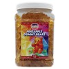Gummy Bear 3LB In Plastic Clear Container (PINEAPPLE)