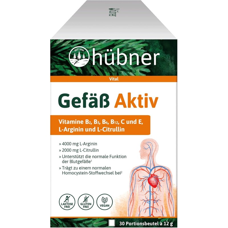 Hübner Vessel Active 10 Month Pack Powder 360g
