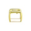 QWORK Metal Rope Clips, 4 Pack Solid Brass Heavy Duty