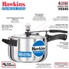 Hawkins 4 Litre Pressure Cooker, Stainless Steel Inner Lid Cooker,