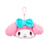 My Melody Cute Soft Pink Plush Coin Wallet Pouch Bag