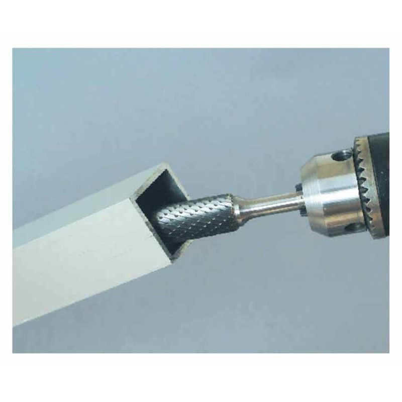 Ichinen Access Relief 28031 Carbide Cutter, Round Tip Cylindrical Type,