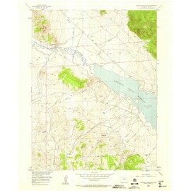 YellowMaps Spinney Mountain CO topo map, 1:24000 Scale, 7.5 X 7.5 Minute, Historical, 1956, Updated 1958, 27.2 x 22 in - Paper