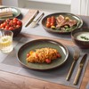 Pokini Stoneware Dinnerware Sets for 6, 18 Pieces Ceramic Plates