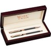 MARK®TWAIN 1261903 Writing Set Twist Ballpoint Pen and Fountain Pen