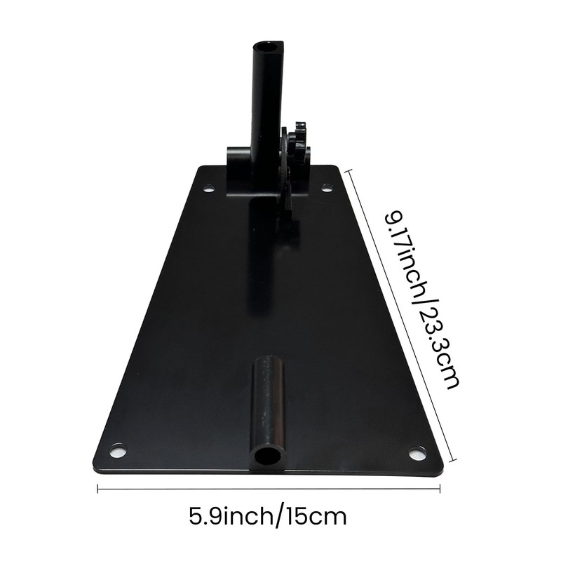 Golf Alignment Lever Holder Swing Exercise Plate Alignment Lever Base