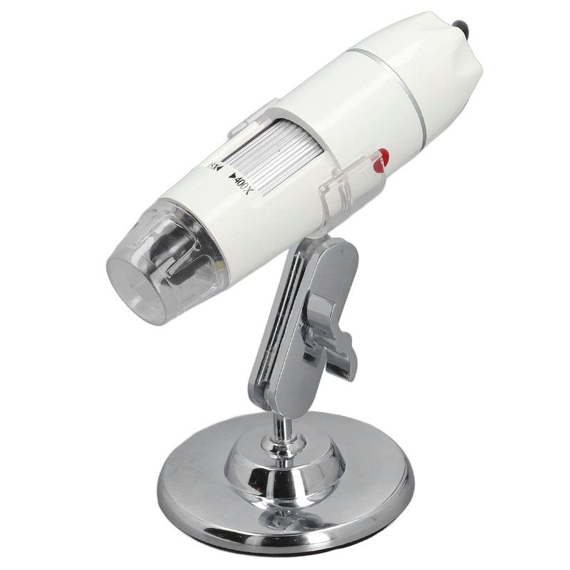 USB Digital Microscope CMOS Sensor 25x to 400x TV AV