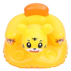 Inflatable Toddler Chair Cartoon Animal Skin Friendly PVC Soft High Safety Infant Back Support Sofa for Bedroom Bathroom