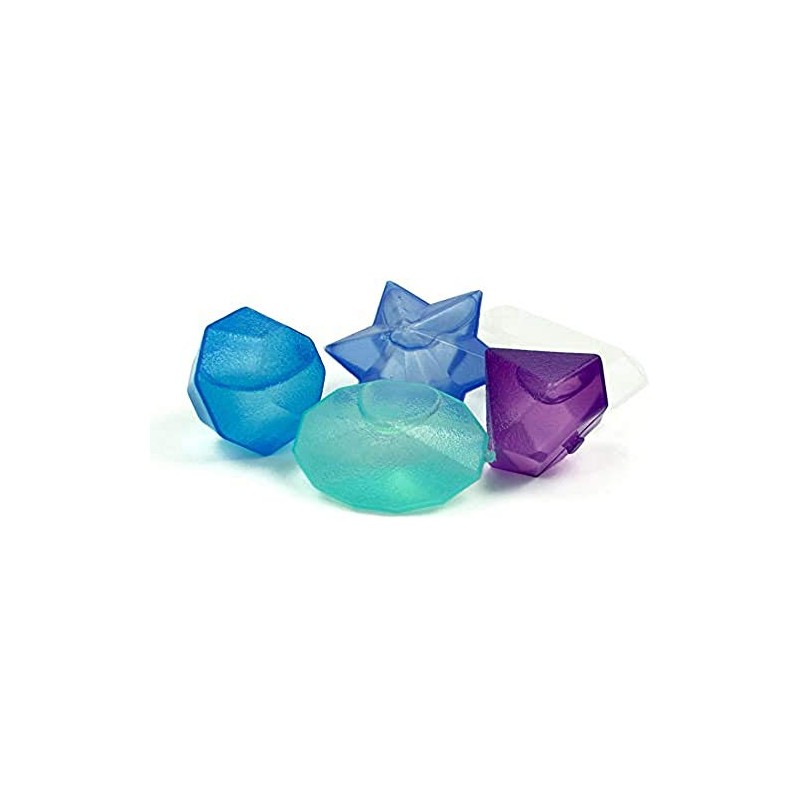 Legami Shine Bright Reusable Ice Cubes, Multi-Colour, Pack of 16