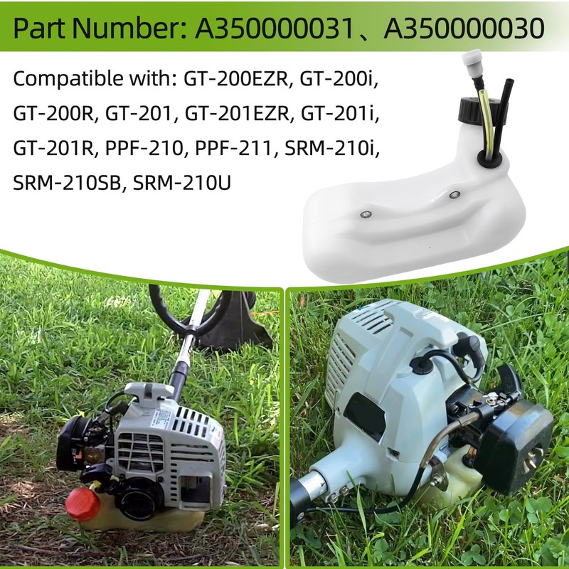 1set Fuel Tank for Echo Trimmers & Brushcutters A350000220, A350000031