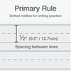 Oxford Primary Ruled Spiral Notebooks, Writing/Drawing Practice for Kids, Grades