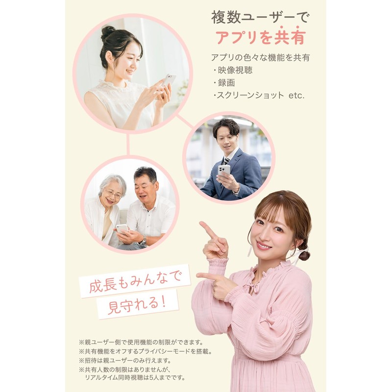 Baby Monitor Infant Surveillance Camera SOTTOMI Conversation Automatic Tracking Function