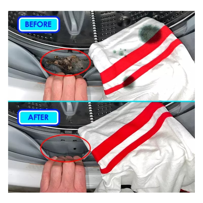 Generic Splash Spotless Washing Machine Cleaner for HE Front Load