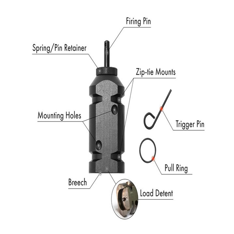 Perimeter Trip Alarm Camping Trip Wire Alarm Device Early Warning