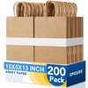 XPCARE Brown Paper Bags, 200 Packs 10x5x13 Inch Gift Bags