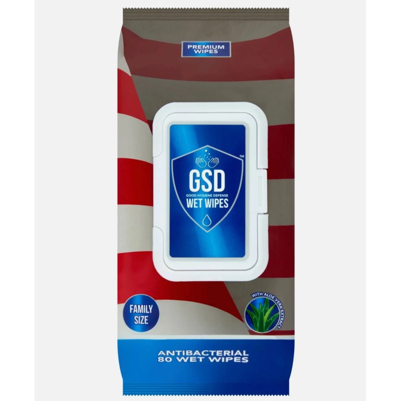 GSD Aloe Vera Good Hygiene Defense Wipes All Purpose Family