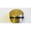 PRO-EDGE INDUSTRIAL BRASS COUNTERSUNK HEX PLUG MALE 3/4 NPT THREADS