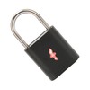 Fingerprint Padlock Biological Recognition Aluminium Alloy USB Rechargeable Support 10