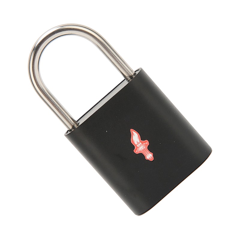 Fingerprint Padlock Biological Recognition Aluminium Alloy USB Rechargeable Support 10