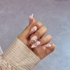 Rose Ballet Core Spring Nail Tips - L-Coffin / 로즈