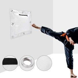 Muay Thai Sandbag, Reliable Wing Chun Wall Target, Punching Bag with Zipper for Kung Fu Student Sanda Training (L)