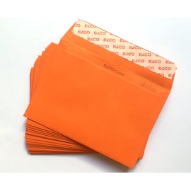 ELCO C6 Orange Envelopes C6 162 x 114 mm with Peel and Seal 100 g/m² Envelopes Pack of 50