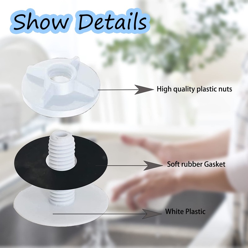 2 Pcs Kitchen Sink Hole Cover Faucet Hole Cover Kitchen
