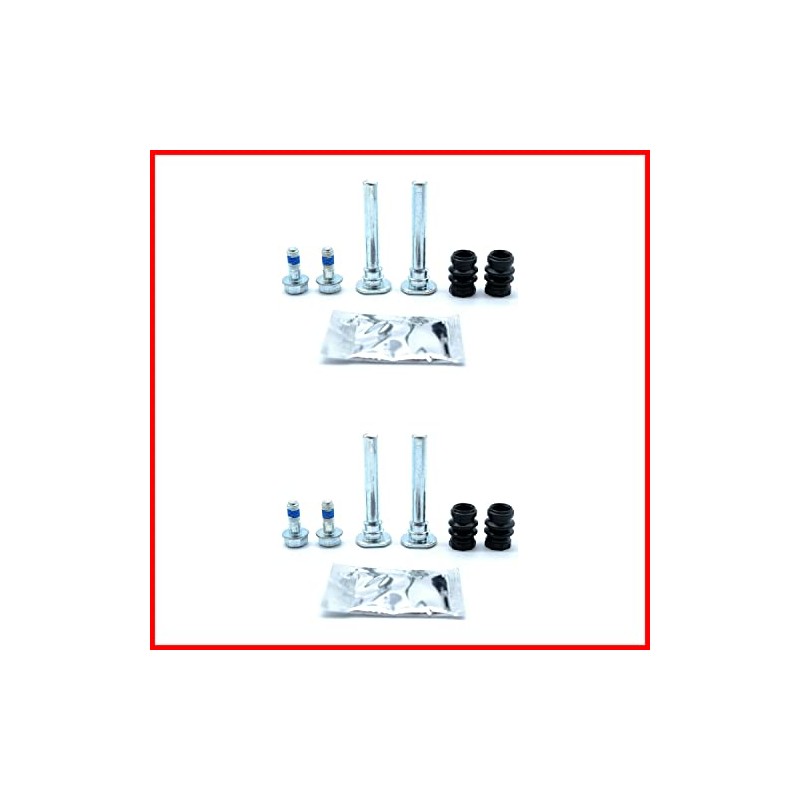2 Sets Front Brake Caliper Slider Pins Guide Kit 113-1375X