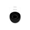 Earbudz 20 Pieces Medium Silicone Earbud Cap Tip Cover Replacement