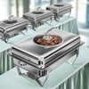 WARMOUNTS Glass Lid 9QT Chafing Dishes (4)