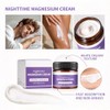 Nighttime Magnesium Cream, Lavender Body Lotion (2 Pcs)