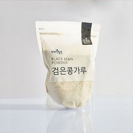 NS Home Shopping [자연맛남]디자인농부 전주 검은콩가루 쥐눈이콩가루 100% 1팩(500g)..[33713268] [Nature's Flavor] Design Farmer Jeonju Black Bean Powder & Black Eyed Bean Powder 100% 1 Pack (500g)