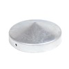 3 x Post Caps Round Steel Fire-Dip Galvanised 101 mm